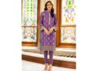 Shirt With Printed Chiffon Dupatta