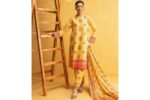3pc Unstitched Printed Lawn , summer sale