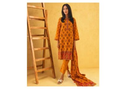 unstitched printed lawn suit