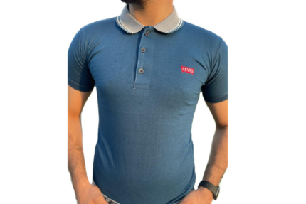 Collar Neck Shirt With Short Sleeves