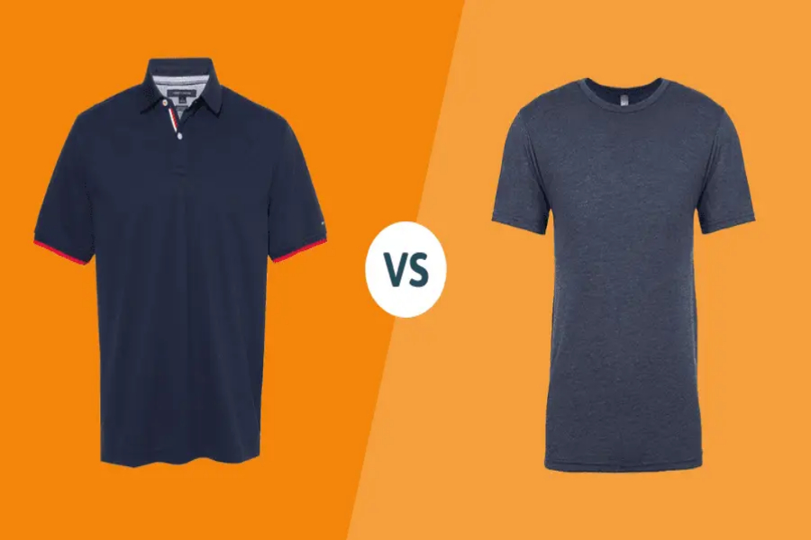 What is the difference between a T-shirt and a Polo Shirt?