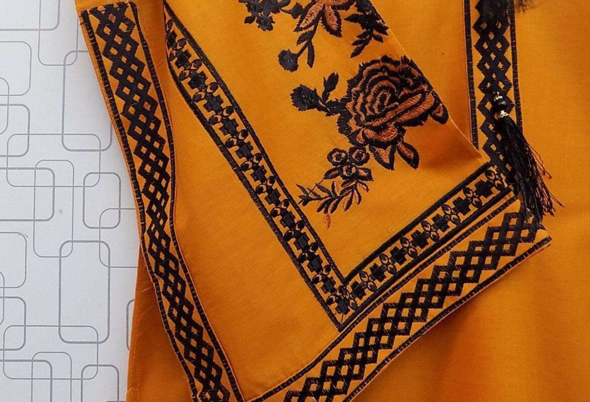 Lawn Shirt design With Elegant Embroidery